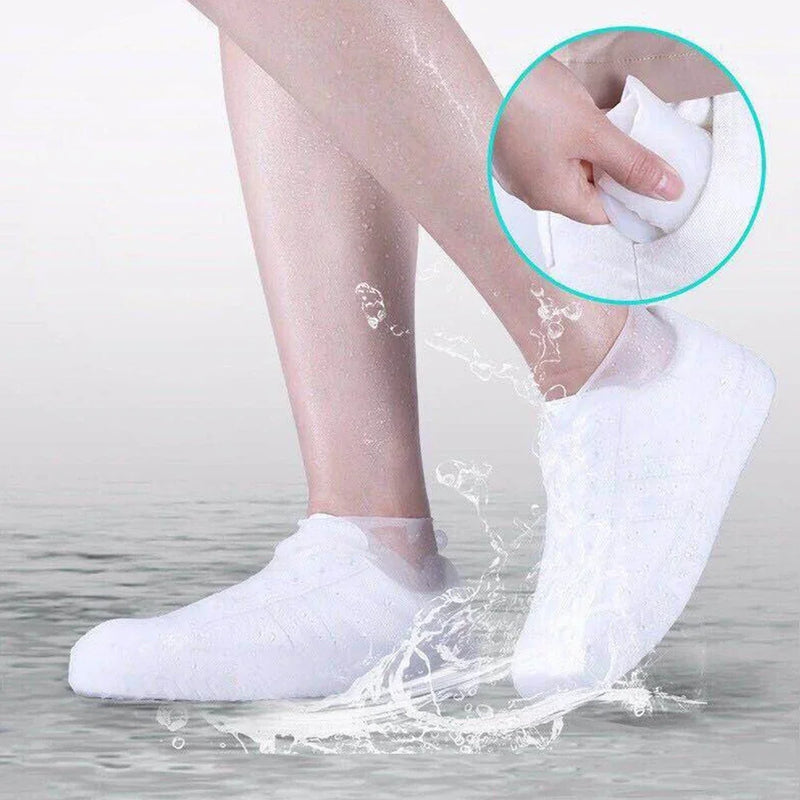 Capa Para Sapatos Látex Impermeável Proteção Contra Chuva, Lama , Acessórios Para o Ar Livre